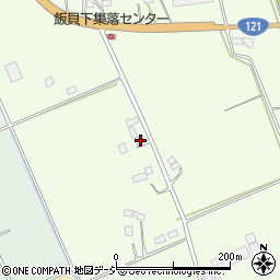 栃木県真岡市飯貝258周辺の地図