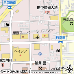 アベイル渋川店周辺の地図