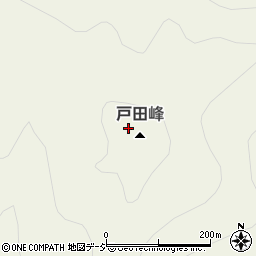戸田峰周辺の地図