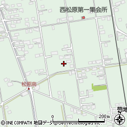 長野県大町市常盤周辺の地図