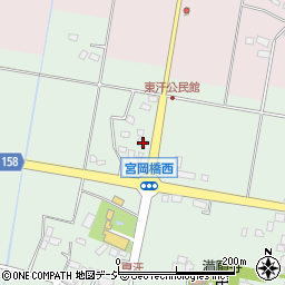 栃木県河内郡上三川町東汗978周辺の地図