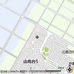 石川県白山市山島台6丁目79周辺の地図