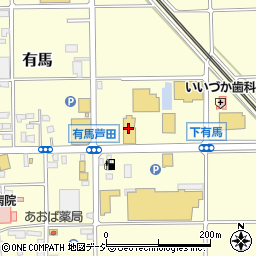 ネッツトヨタ高崎　オートモール渋川店周辺の地図