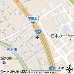 群馬三菱自動車販売渋川店周辺の地図