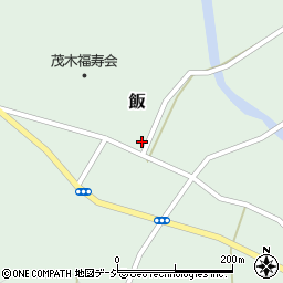 栃木県芳賀郡茂木町飯1691周辺の地図