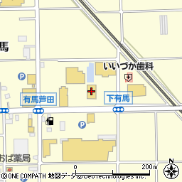 ユニクロ渋川有馬店周辺の地図