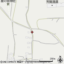 栃木県真岡市下籠谷210周辺の地図