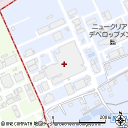 三菱原子燃料株式会社周辺の地図