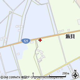栃木県真岡市飯貝2545周辺の地図
