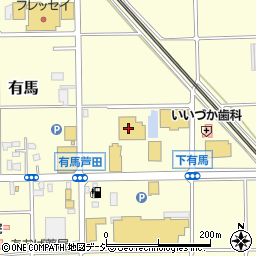 群馬トヨタ自動車オートモール渋川店周辺の地図