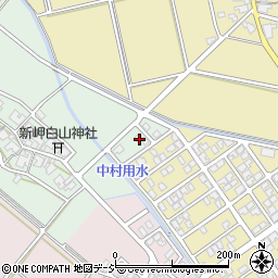 石川県白山市明法島町（丁）周辺の地図