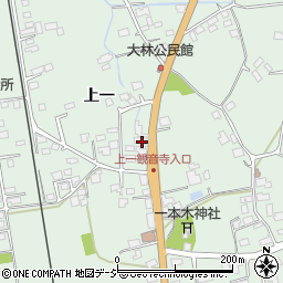 長野県大町市常盤4797周辺の地図