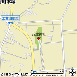 近津神社周辺の地図