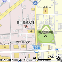 日光屋ホームプラザ行幸田店周辺の地図