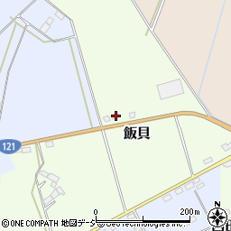 栃木県真岡市飯貝2271周辺の地図