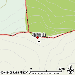 相馬山周辺の地図