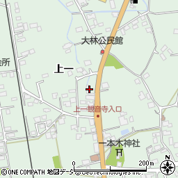 長野県大町市常盤4796周辺の地図