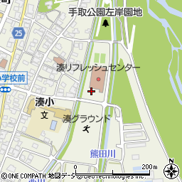 石川県白山市湊町ヲ周辺の地図