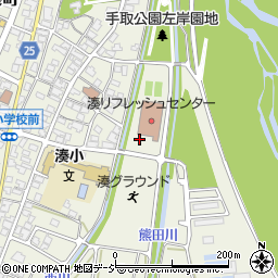石川県白山市湊町（ヲ）周辺の地図