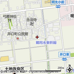 石川県白山市井口町い周辺の地図