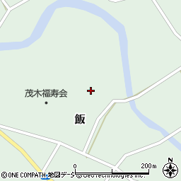 栃木県芳賀郡茂木町飯1708周辺の地図