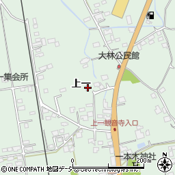 長野県大町市常盤4805周辺の地図
