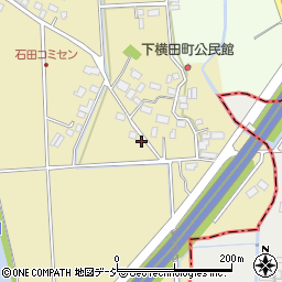 栃木県宇都宮市下横田町129-1周辺の地図