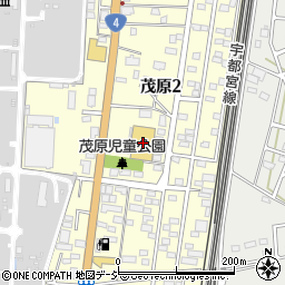 ホームセンターカンセキ雀宮店周辺の地図