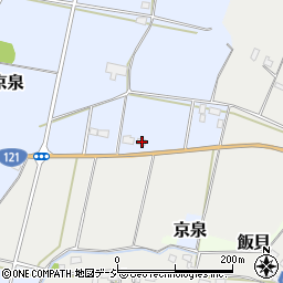栃木県真岡市京泉443-1周辺の地図