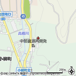 石川県白山市小柳町ヌ周辺の地図