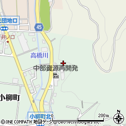 石川県白山市小柳町（ヌ）周辺の地図