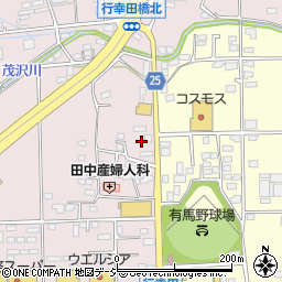清水石油セルフ行幸田ＳＳ周辺の地図