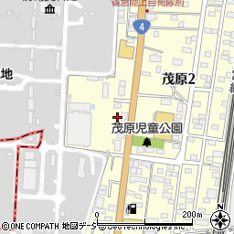 栃木県宇都宮市茂原周辺の地図