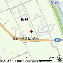 栃木県真岡市飯貝629周辺の地図