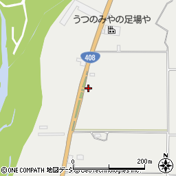 栃木県真岡市下籠谷3529周辺の地図