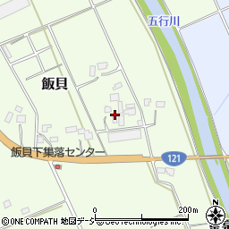 栃木県真岡市飯貝136周辺の地図
