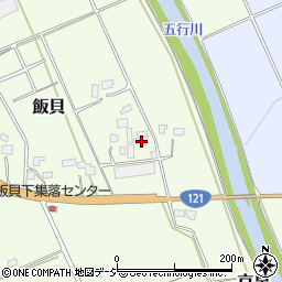 栃木県真岡市飯貝138周辺の地図