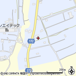 茨城県那珂市額田南郷2385周辺の地図