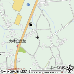 長野県大町市常盤4770周辺の地図
