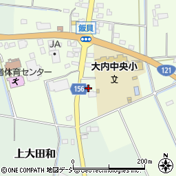 栃木県真岡市飯貝449周辺の地図