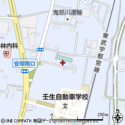栃木県下都賀郡壬生町安塚1192-15周辺の地図