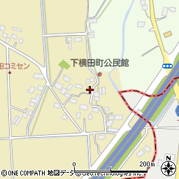 栃木県宇都宮市下横田町148-2周辺の地図