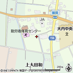 栃木県真岡市飯貝521周辺の地図
