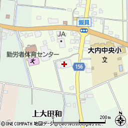 栃木県真岡市飯貝519周辺の地図