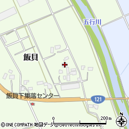 栃木県真岡市飯貝134周辺の地図