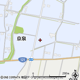栃木県真岡市京泉493周辺の地図