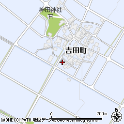 石川県白山市吉田町周辺の地図