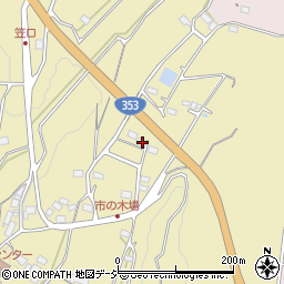 群馬県前橋市富士見町市之木場256-3周辺の地図