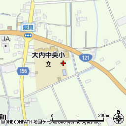 栃木県真岡市飯貝338周辺の地図
