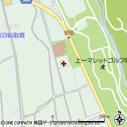 長野県大町市常盤6850周辺の地図